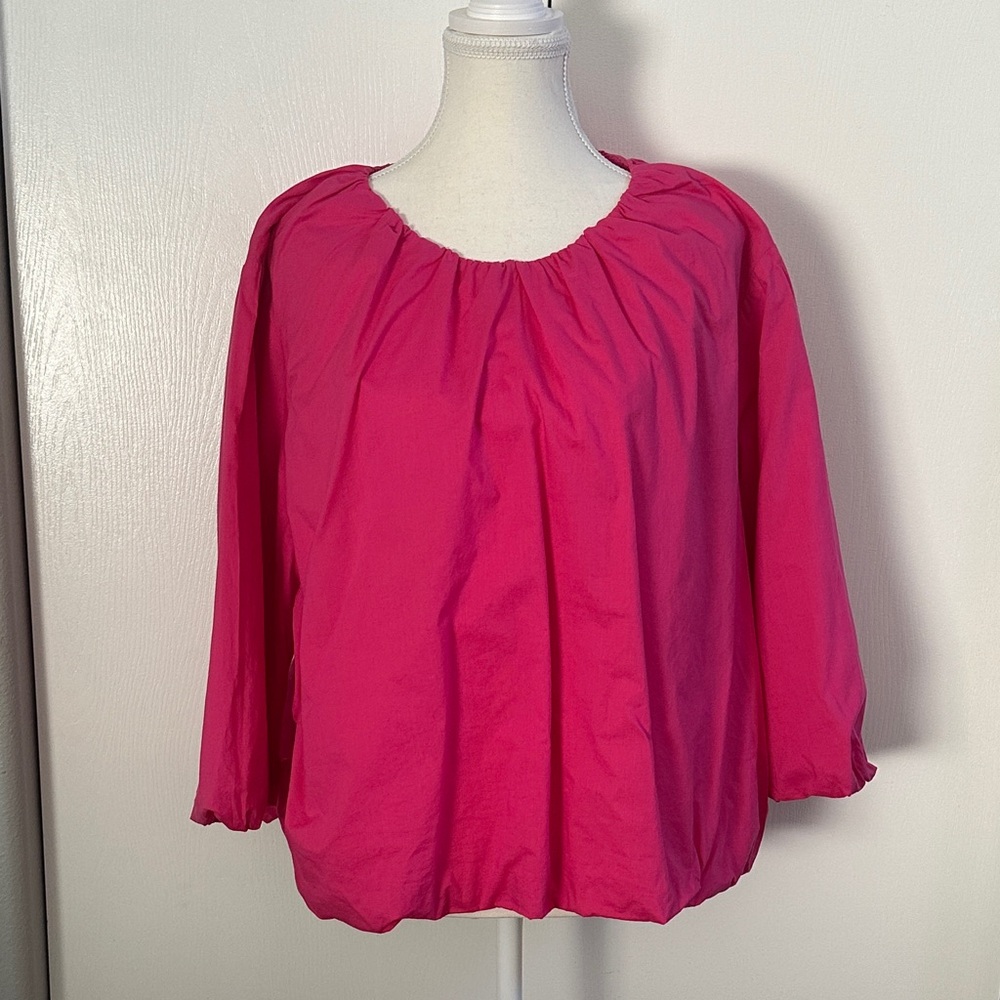 Frances Valentine Fuchsia Blouse